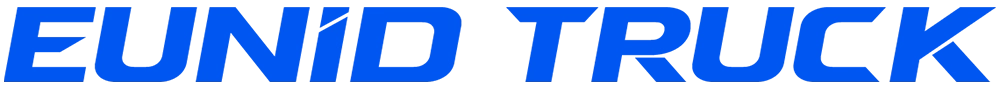 Logo-ul creat dintr-un font pentru compania Eunid Truck